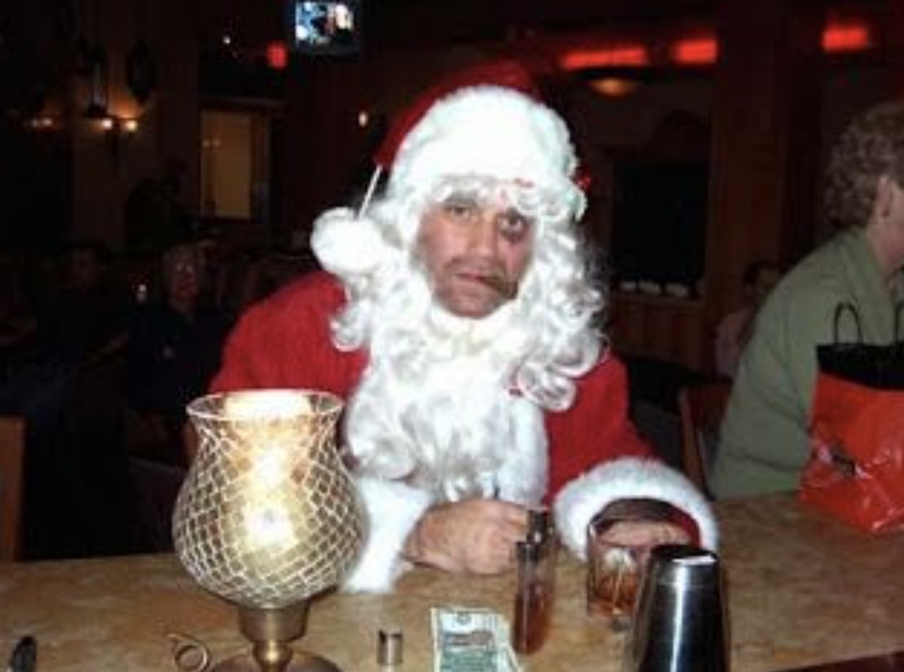 drunk santa